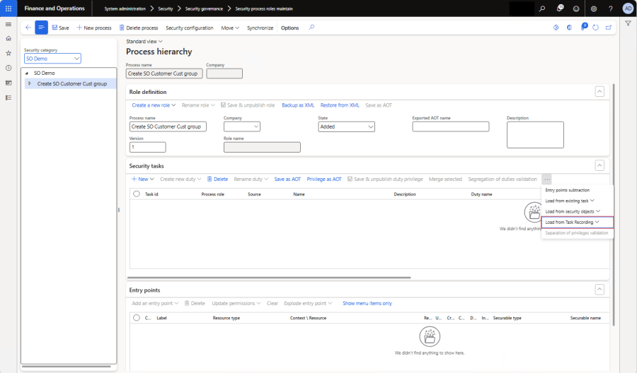 Load from task recording #2